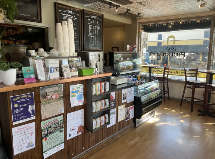 Inside of Cafe Piccolo